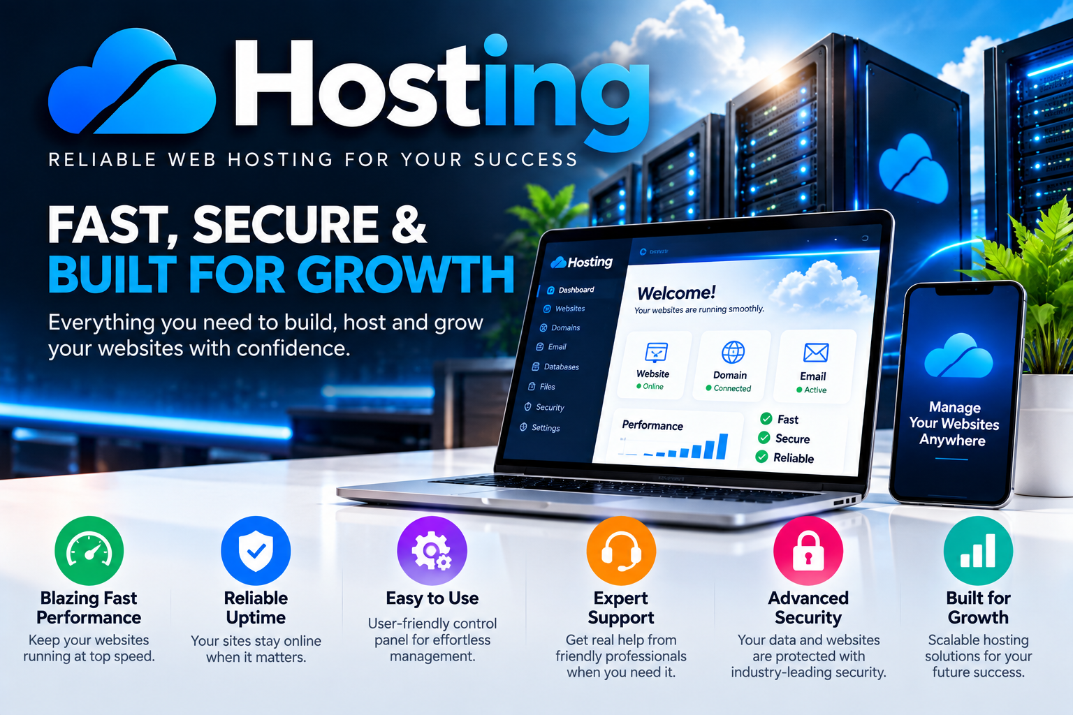Classified ad: Hosting
